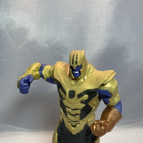 Marvel Avengers Villain Thanos Talking Light Up 8" Figure Toy Hasbro 2017 - Picture 2 of 6